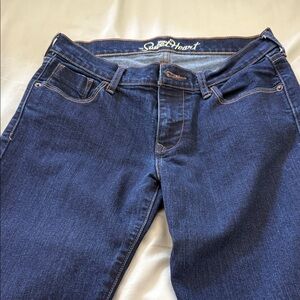 Old Navy Dark Blue Straight Leg Women's Jeans
